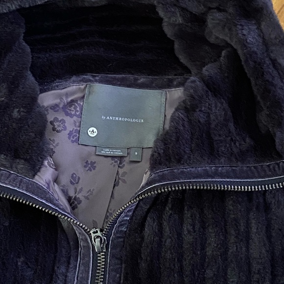 NEW Anthropologie Natasha Faux Fur Jacket - Picture 15 of 15